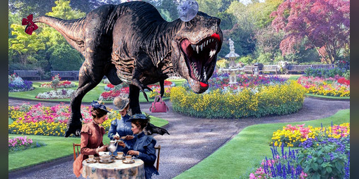 Cover image for Tea-Rex Party