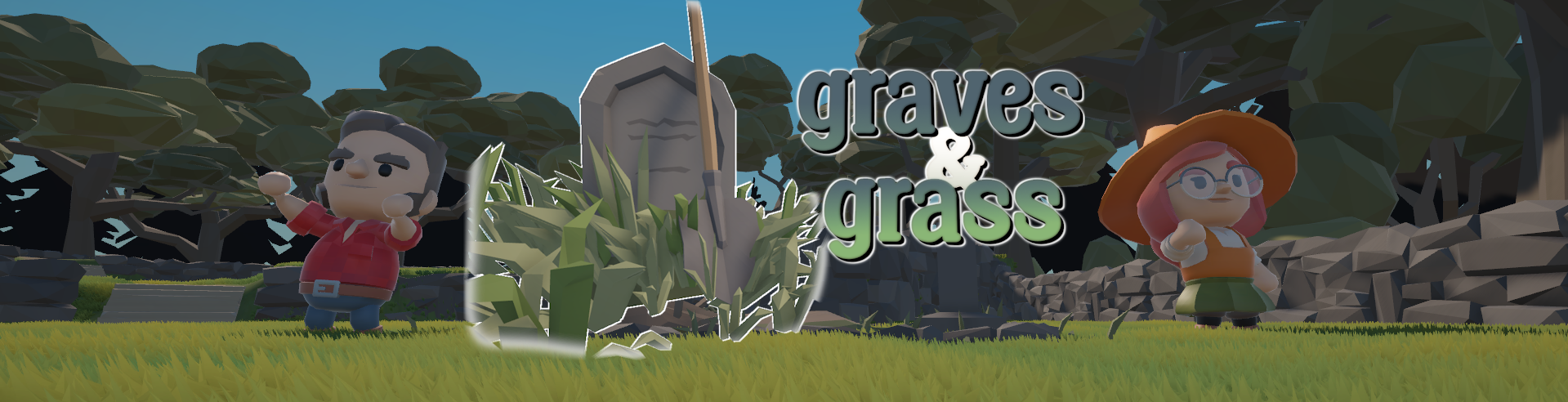 graves and grass