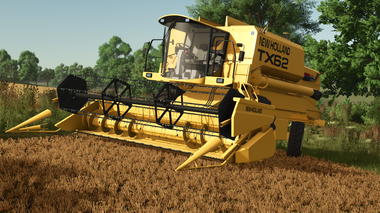 Cover image for FS25 New Holland TX62
