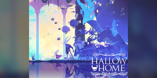 Cover image for HallowHome: a Hollow Knight Zine Vol. 2