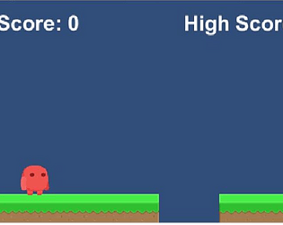 A curious endless runner game