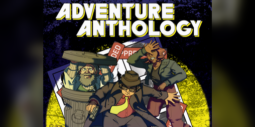 Cover image for The ADVENTURE ANTHOLOGY