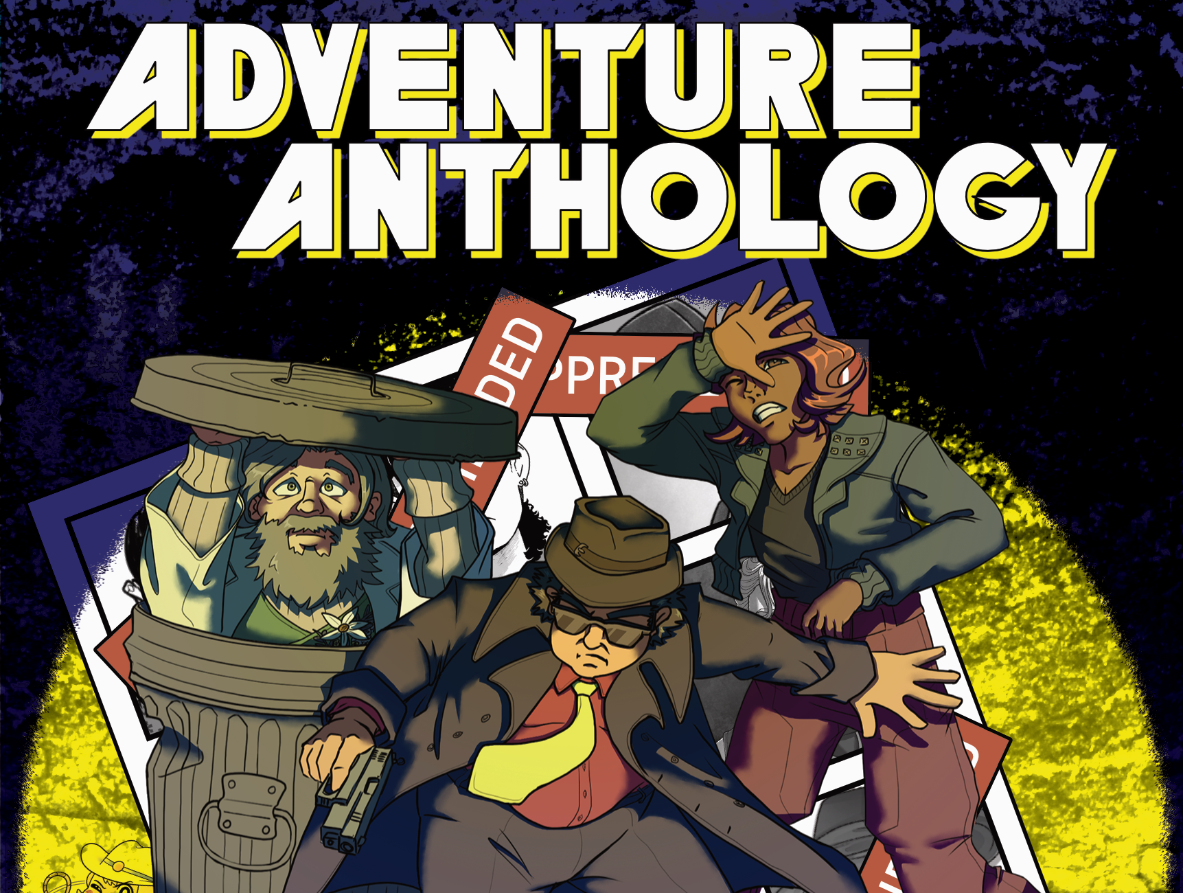 Cover image for The ADVENTURE ANTHOLOGY