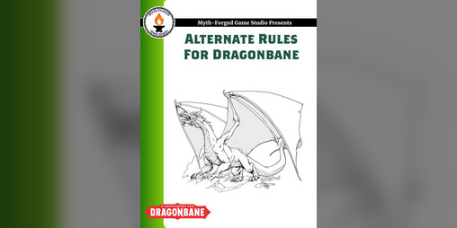 Cover image for Alternate Rules for Dragonbane