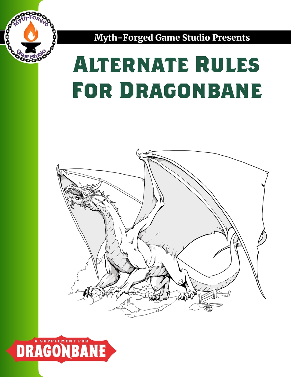 Cover image for Alternate Rules for Dragonbane