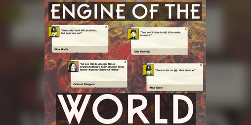 Cover image for The Engine of the World