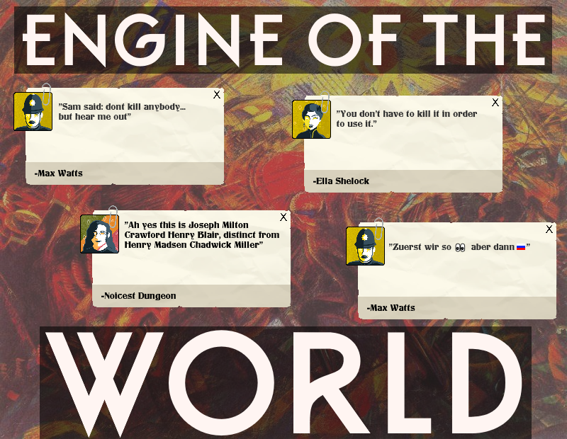 Cover image for The Engine of the World