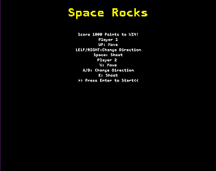 Space Rocks 2 Player