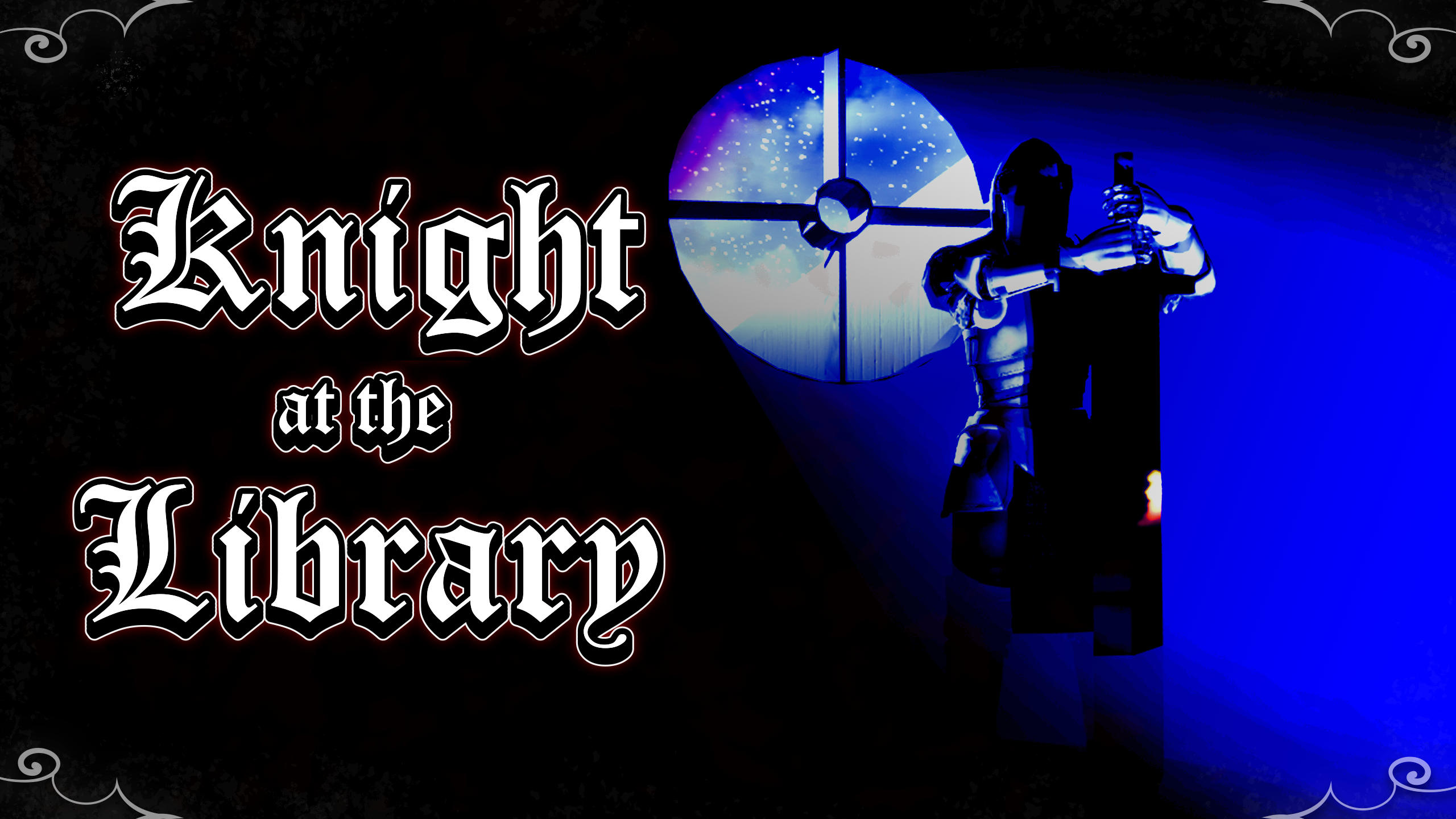 Knight at the Library