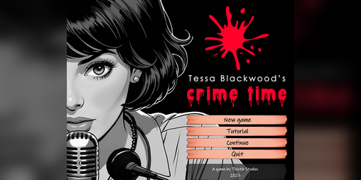 Cover image for Tessa Blackwood's Crime Time