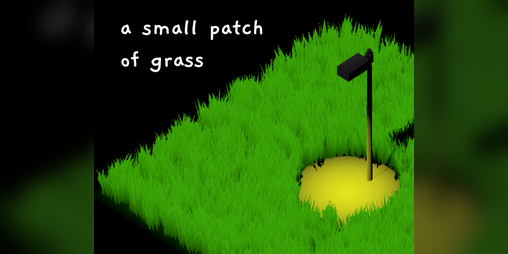 Cover image for a small patch of grass