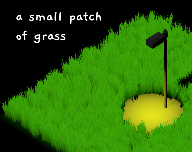 Cover image for a small patch of grass