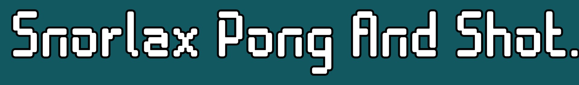 Snorlax pong and shot-HTML