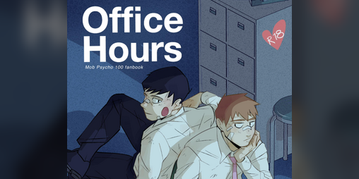 Cover image for Reigen/Dimple fancomic: Office Hours