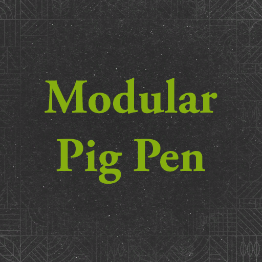 Cover image for Modular Pig Pen