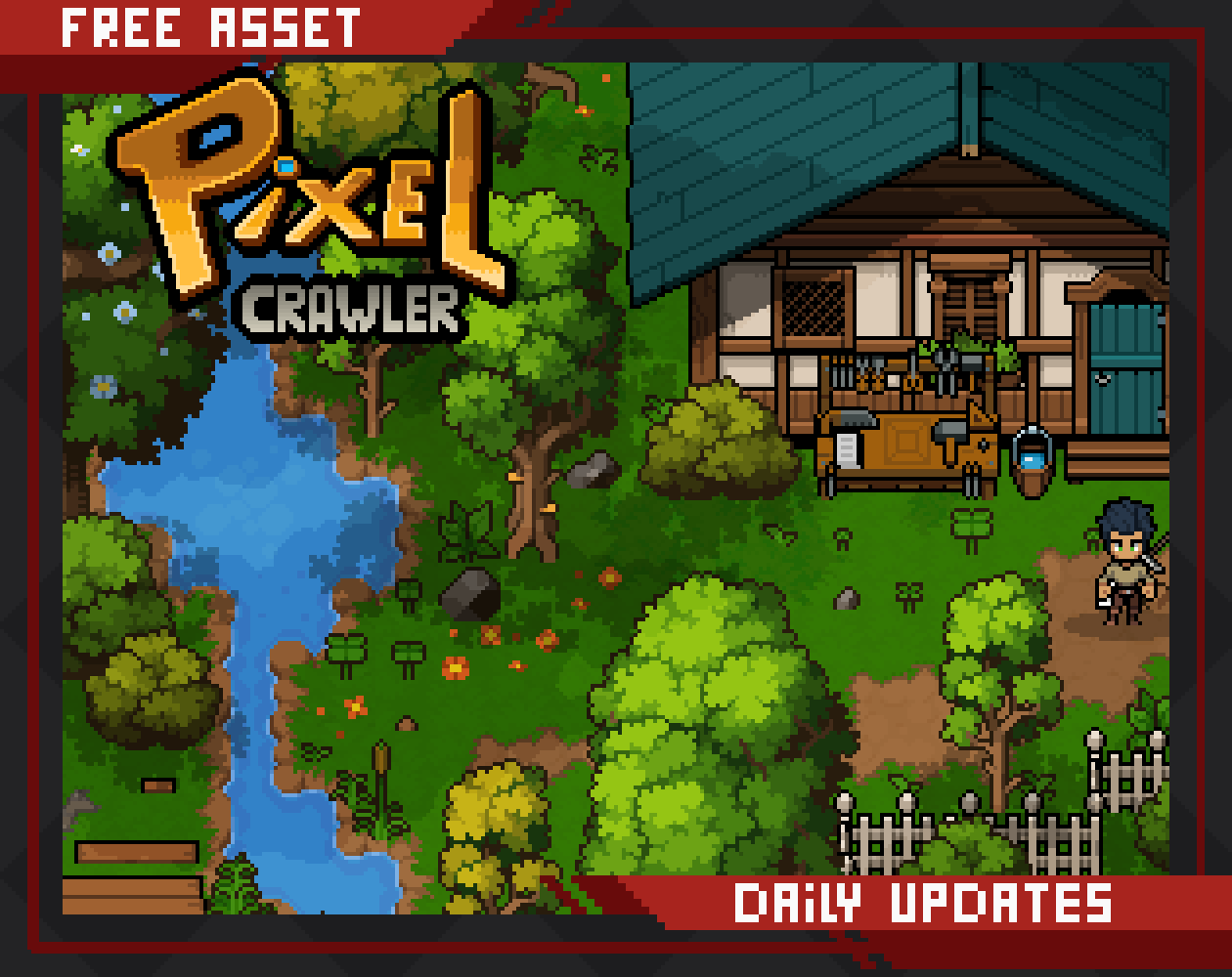 Free - Pixel Art Asset Pack - Topdown Tileset - 16x16 Sprites