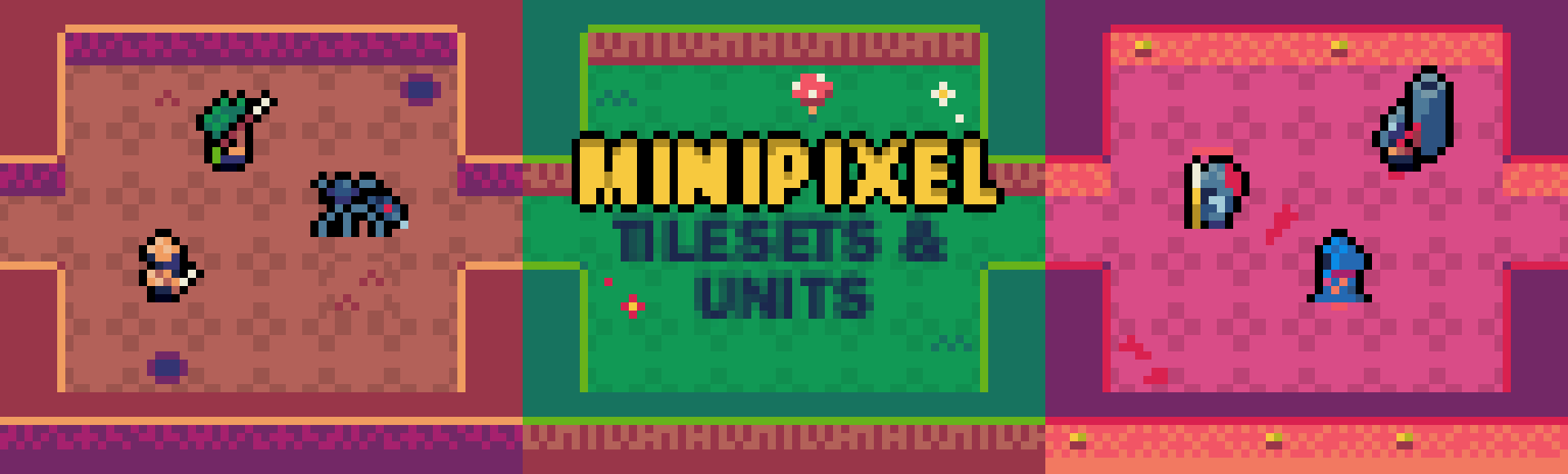 MiniPixel Tilesets and Units