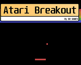 Atari Breakout remastered by GH Games