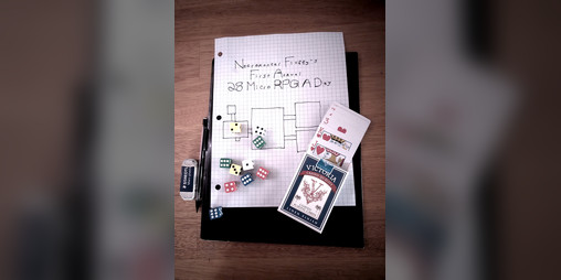 Cover image for Necromancer Fluffy's First Annual 28 Micro RPG A Day