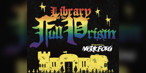 Cover image for Library of the Full Prism - A Siege Scenario for Mork Borg