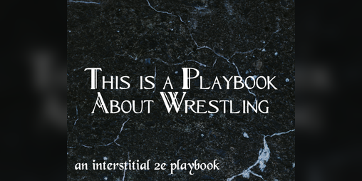 Cover image for this is a playbook about wrestling