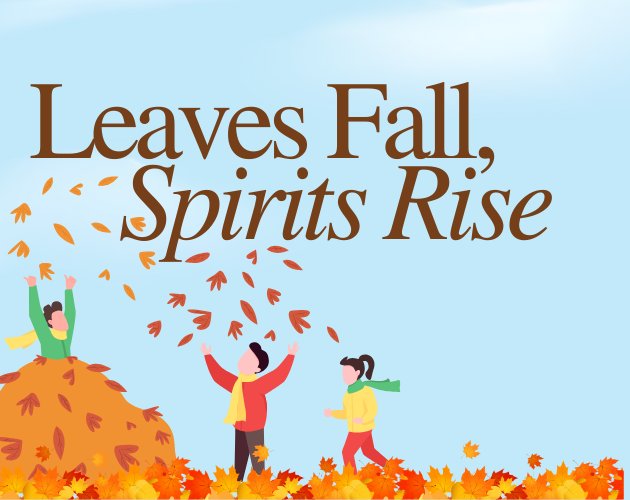 Cover image for Leaves Fall, Spirits Rise