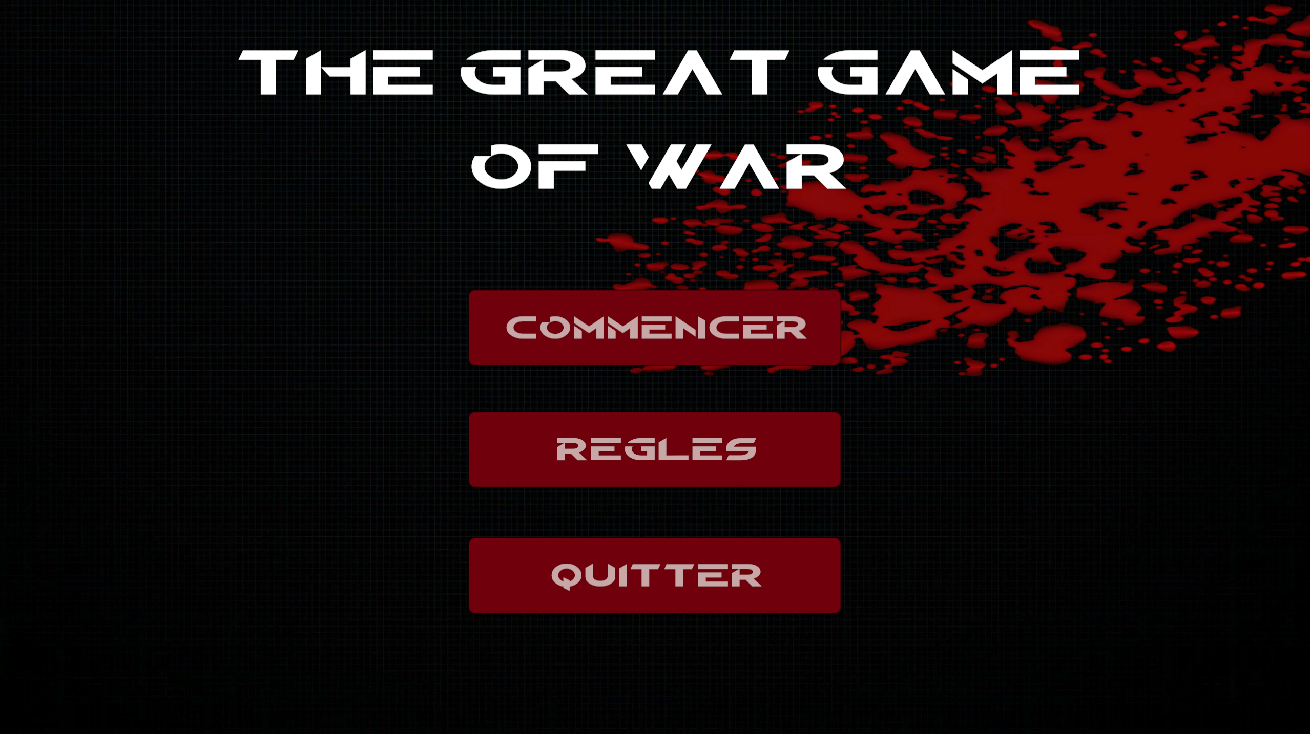 The Great Game of War