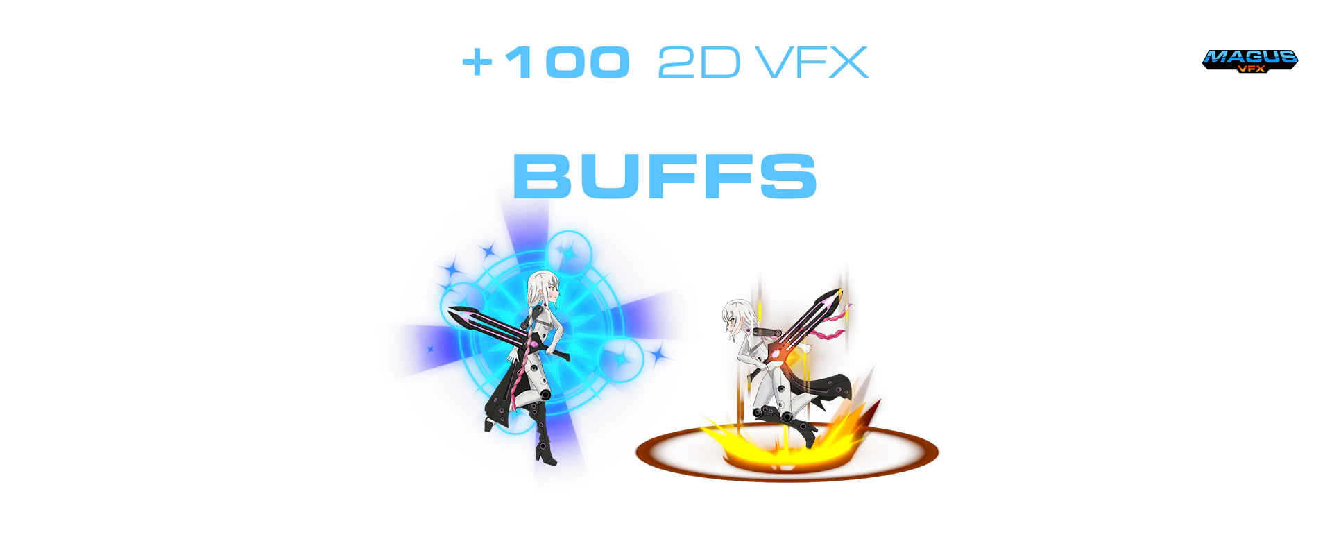 2D VFX Pack - Casting and Buffs