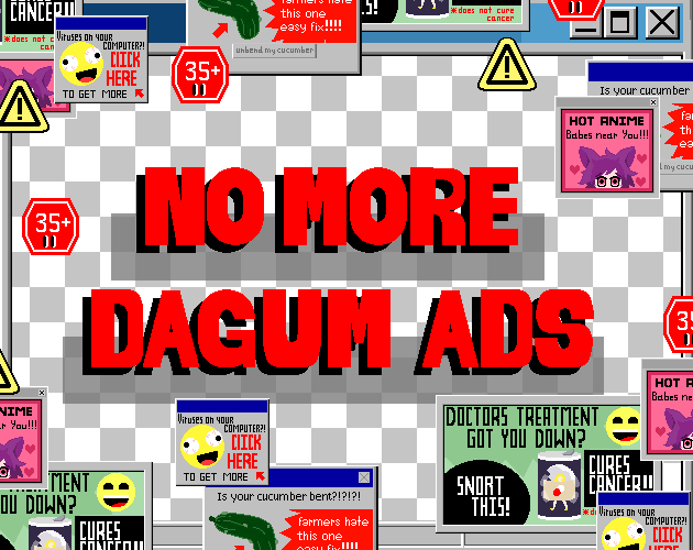 Cover image for No More Dagum Ads