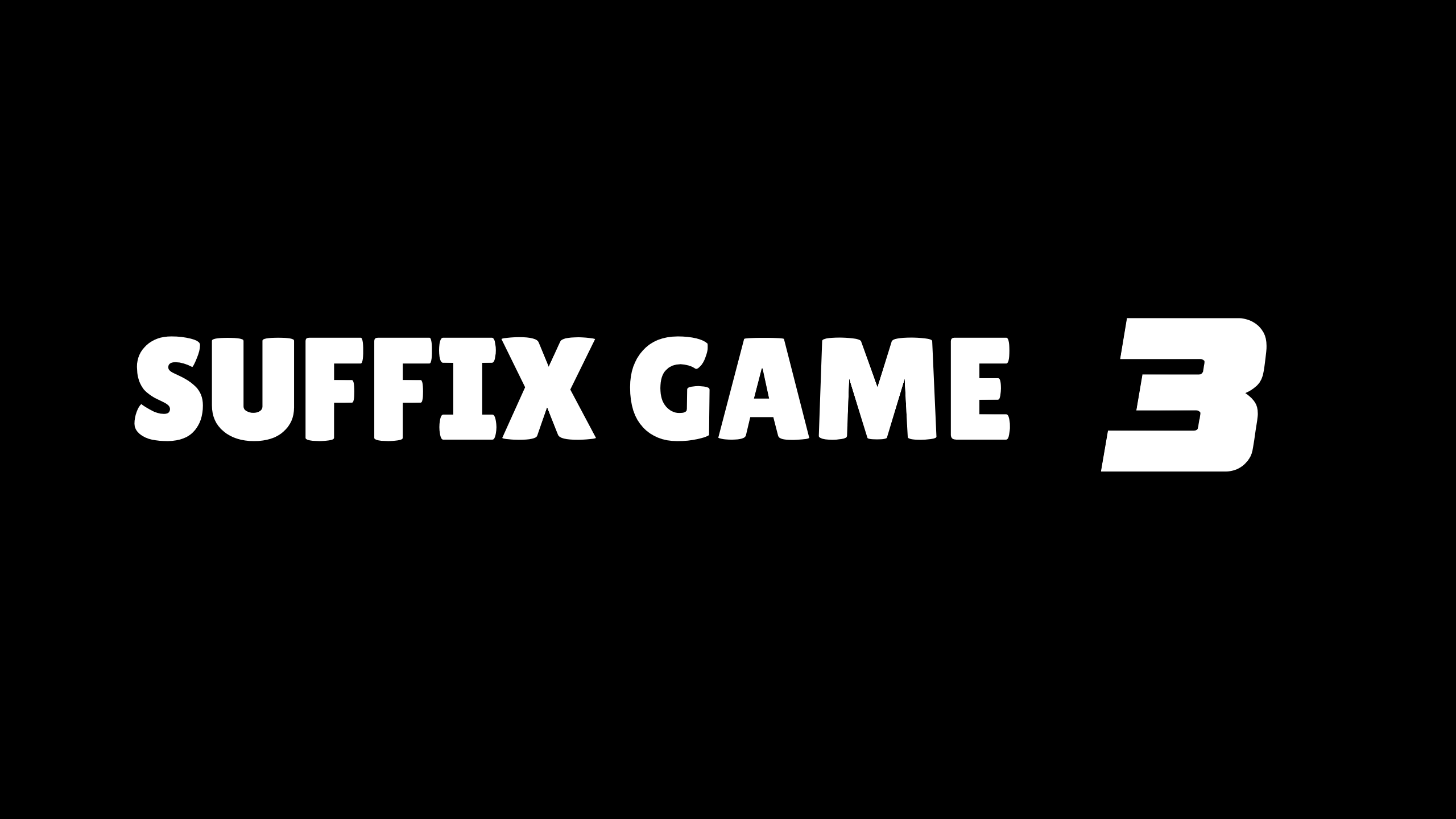 Suffix Game 3