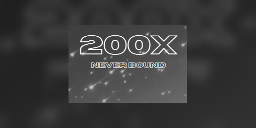 Cover image for 200X NEVER BOUND