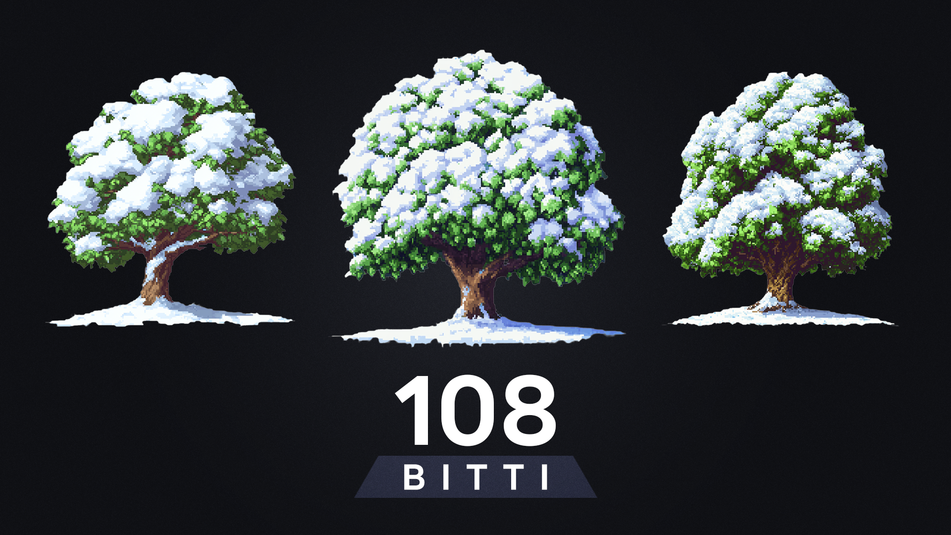 BITTI - Snow-Covered Trees 108 Images
