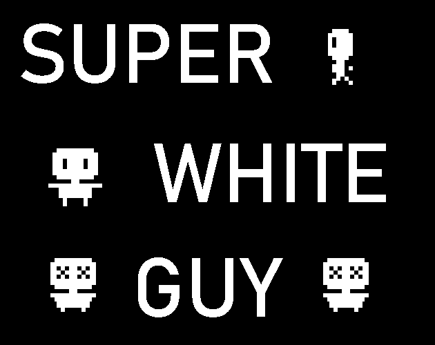 FREE 32X32 TOP DOWN SUPER WHITE GUY SPRITE SHEET