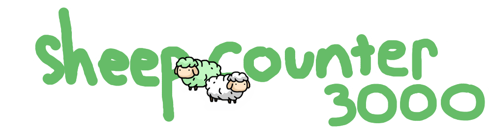 sheep counter 3000