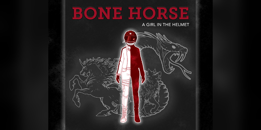 Cover image for BONE HORSE - A Girl In The Helmet