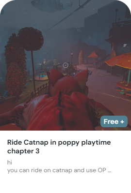 Ride Catnap in poppy playtime chapter 3! - 270x399