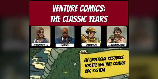 Cover image for Venture Comics: The Classic Years
