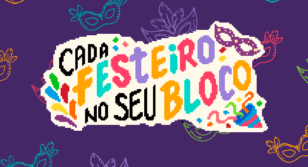 Cada festeiro no seu bloco