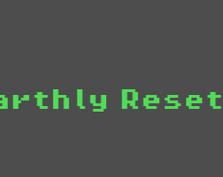 Earthly Reset
