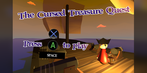 Cover image for The Cursed Treasure Quest