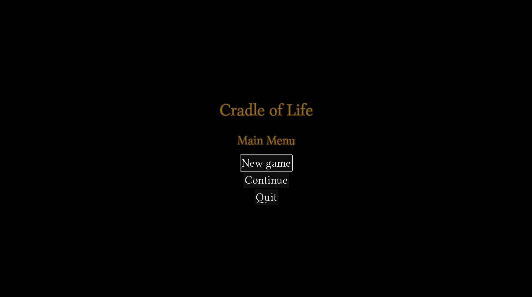 Cradle of life (rts)