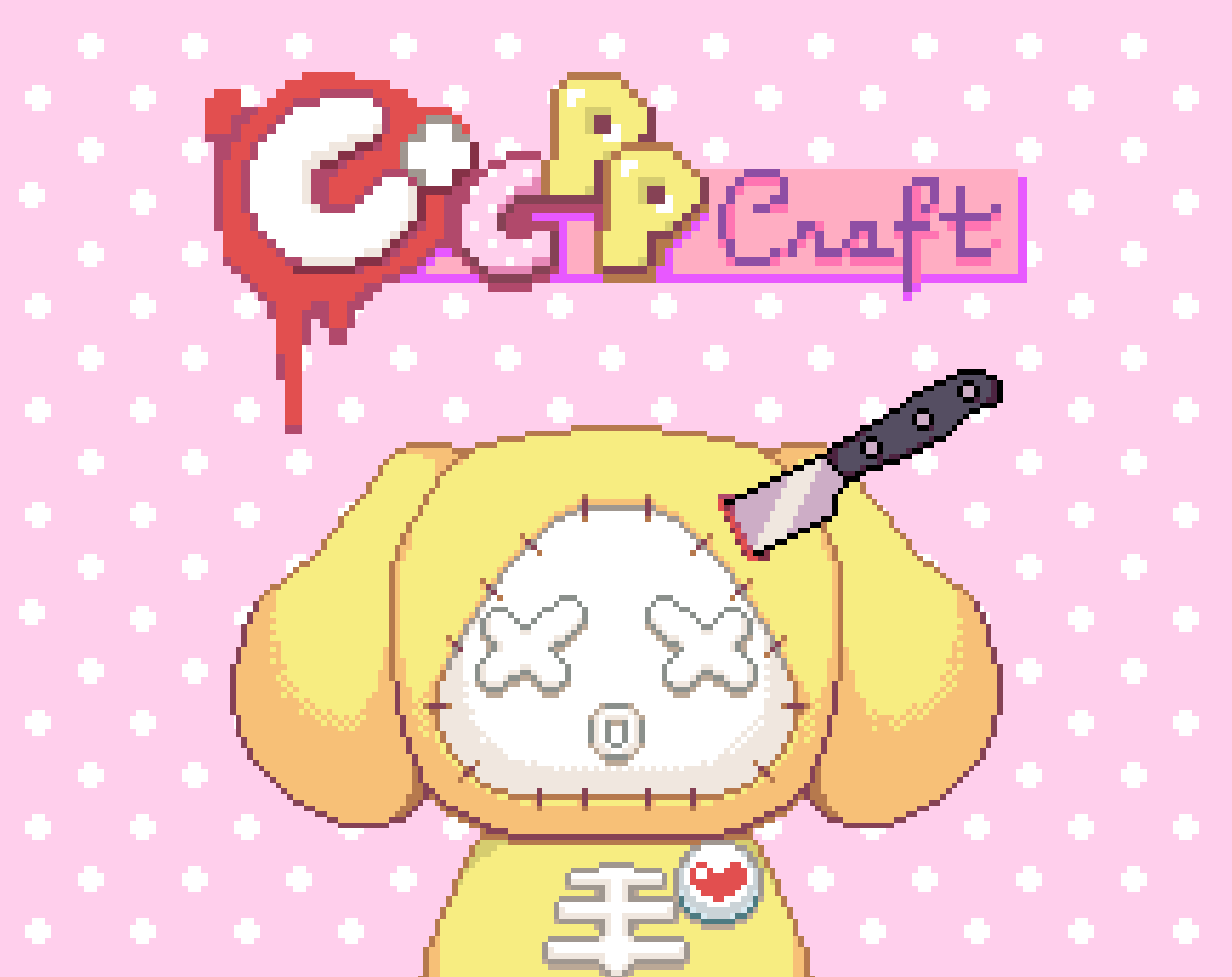 Cover image for Creepy & Cute Pixel Plushy Craft