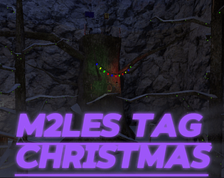 M2les tag christmas