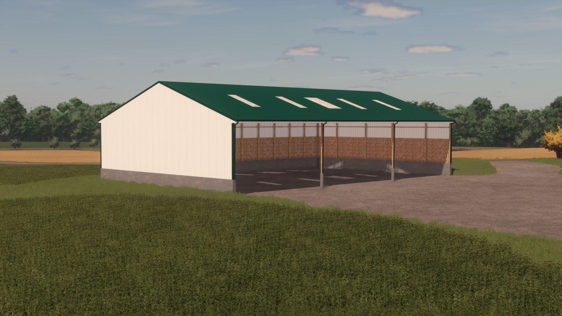 Cover image for FS25 60x96 3 Side Shed