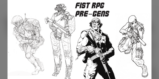 Cover image for FIST pre-gens