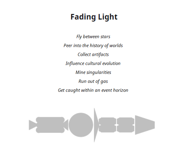 Cover image for Fading Light