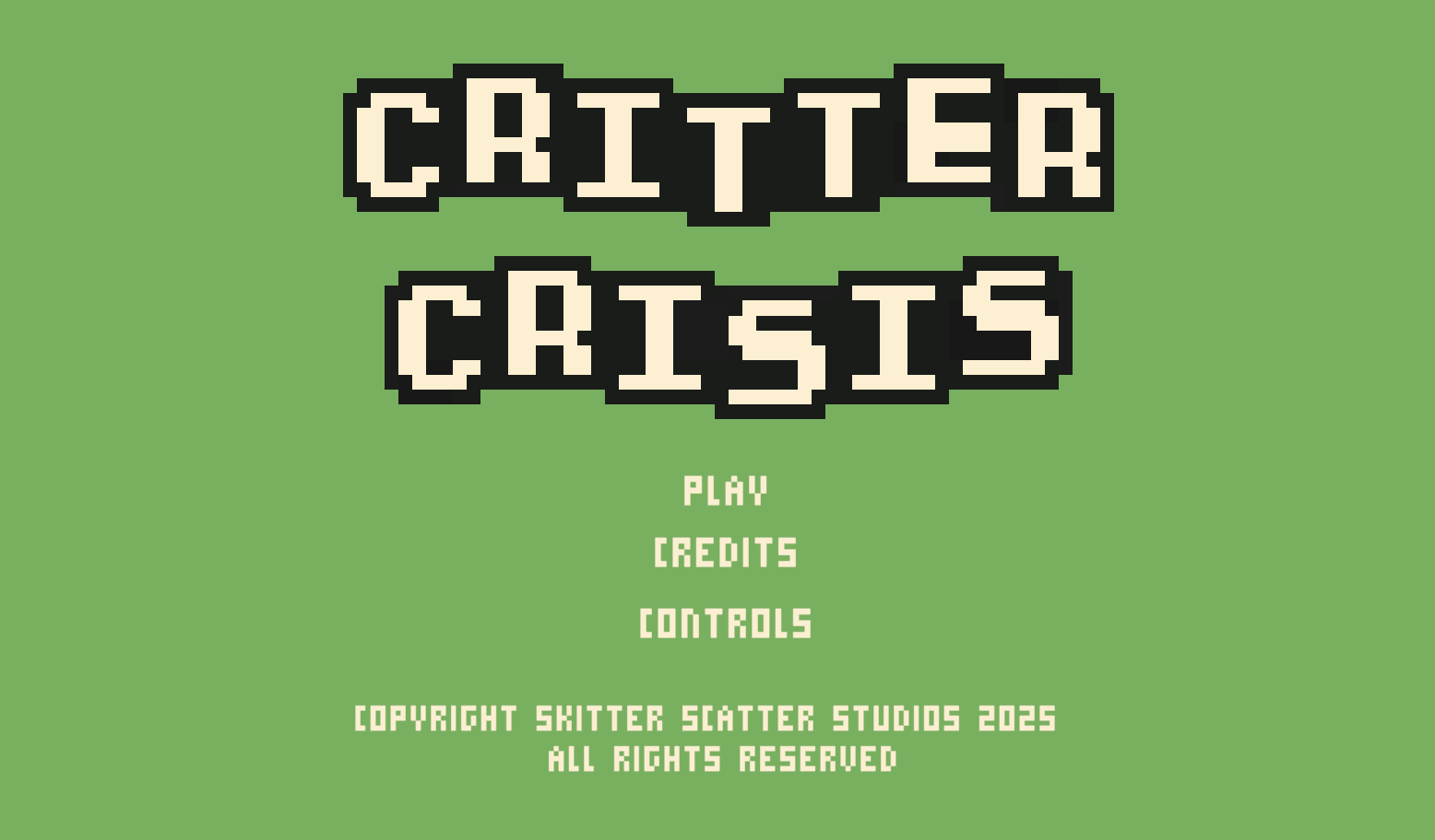 Critter Crisis