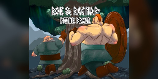 Cover image for Rok & Ragnar: 2 Stupid Vikings Fighting Gods 4 Fun; Divine Brawl