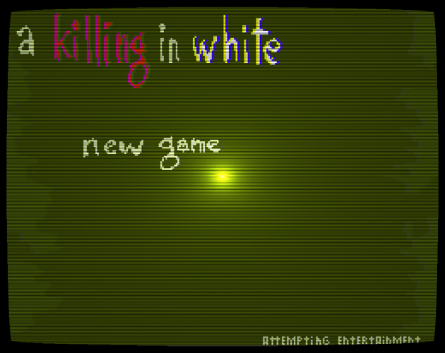 Cover image for A Killing In White