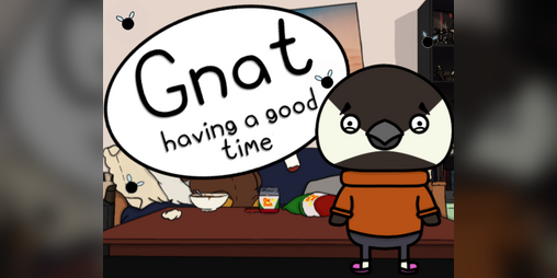Cover image for Gnat Having A Good Time